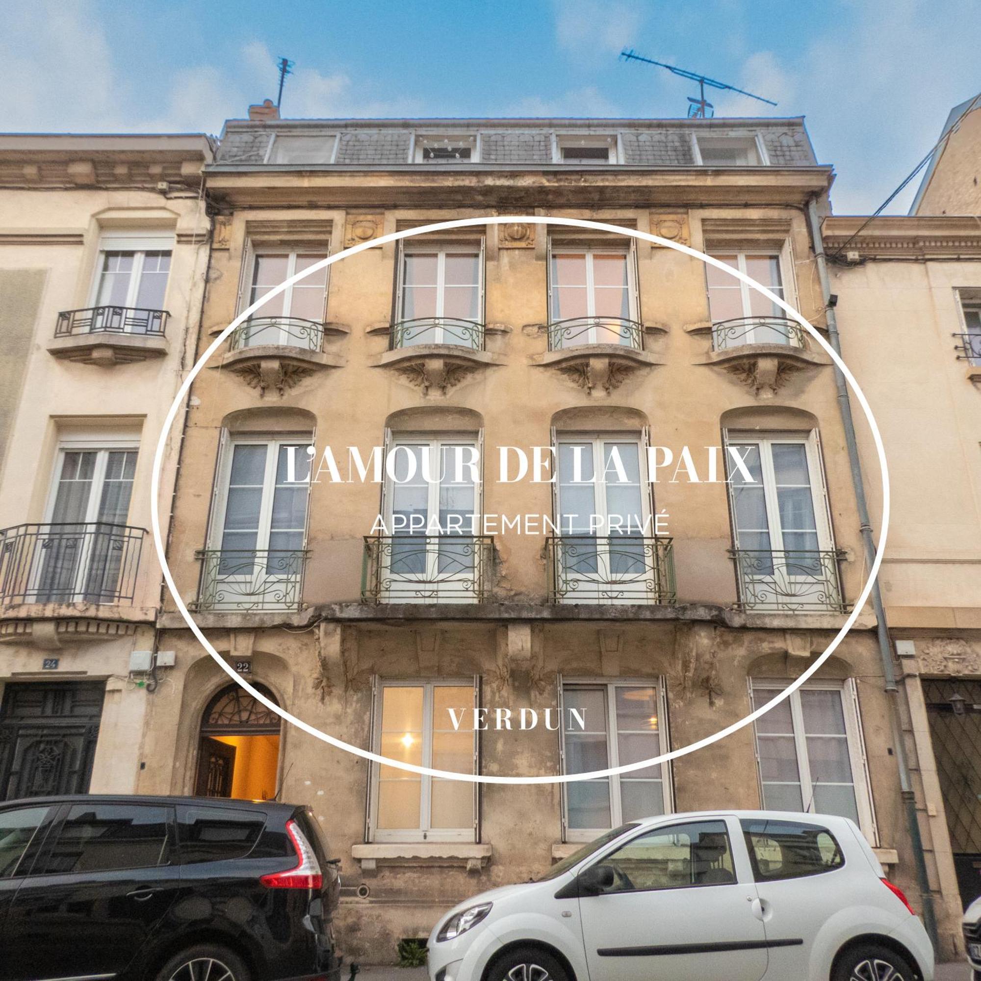 L'Amour De La Paix - Centre-Ville - Jardin - Proche Gare - Tv65"Primevideo - Ambiance Tres Chaleureuse - Parking Gratuit Sous-Video Surveillance Proche - Gere Par Presta-Zen'Services Verdun-sur-Meuse Dış mekan fotoğraf