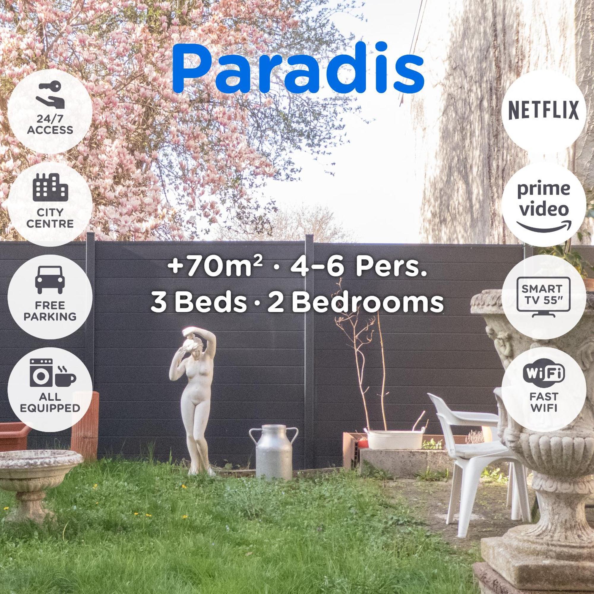 L'Amour De La Paix - Centre-Ville - Jardin - Proche Gare - Tv65"Primevideo - Ambiance Tres Chaleureuse - Parking Gratuit Sous-Video Surveillance Proche - Gere Par Presta-Zen'Services Verdun-sur-Meuse Dış mekan fotoğraf